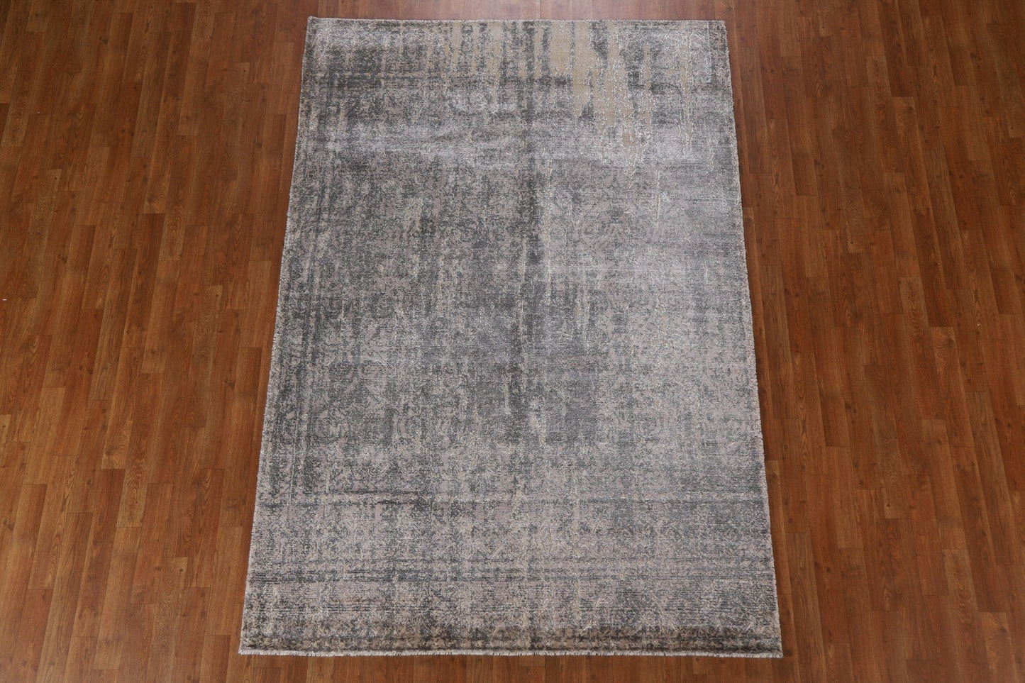 Contemporary Abstract Area Rug 6x8