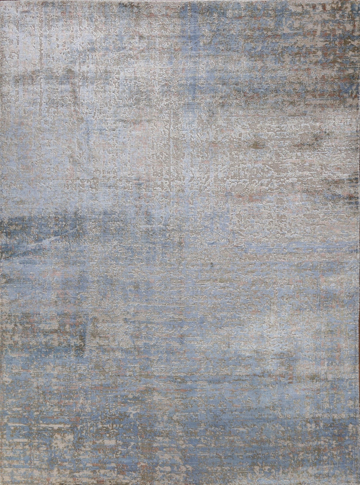 Modern Abstract Oriental Area Rug 8x10