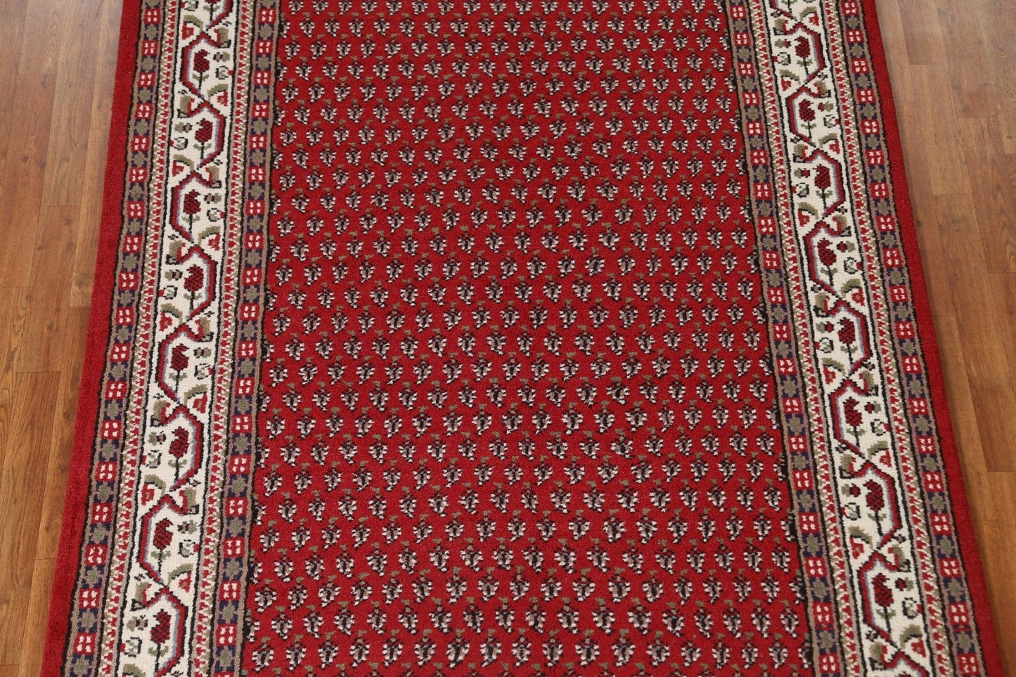 Red Boteh Botemir Oriental Area Rug 6x8