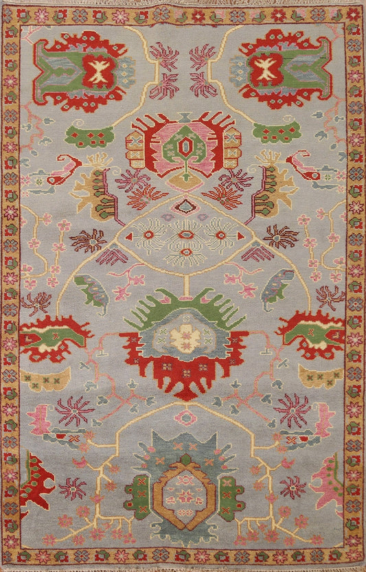 Geometric Heriz Oriental Area Rug 6x9