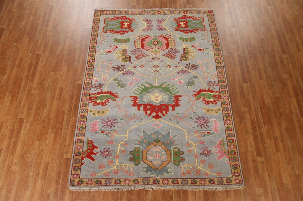 Geometric Heriz Oriental Area Rug 6x9