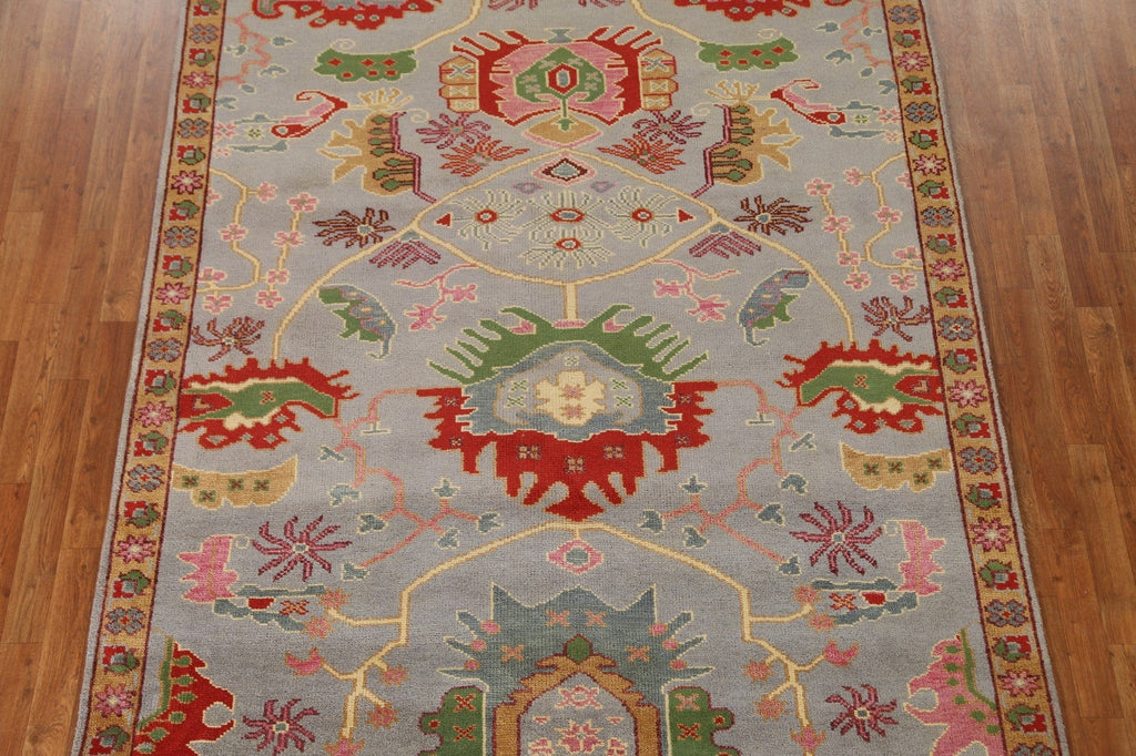 Geometric Heriz Oriental Area Rug 6x9