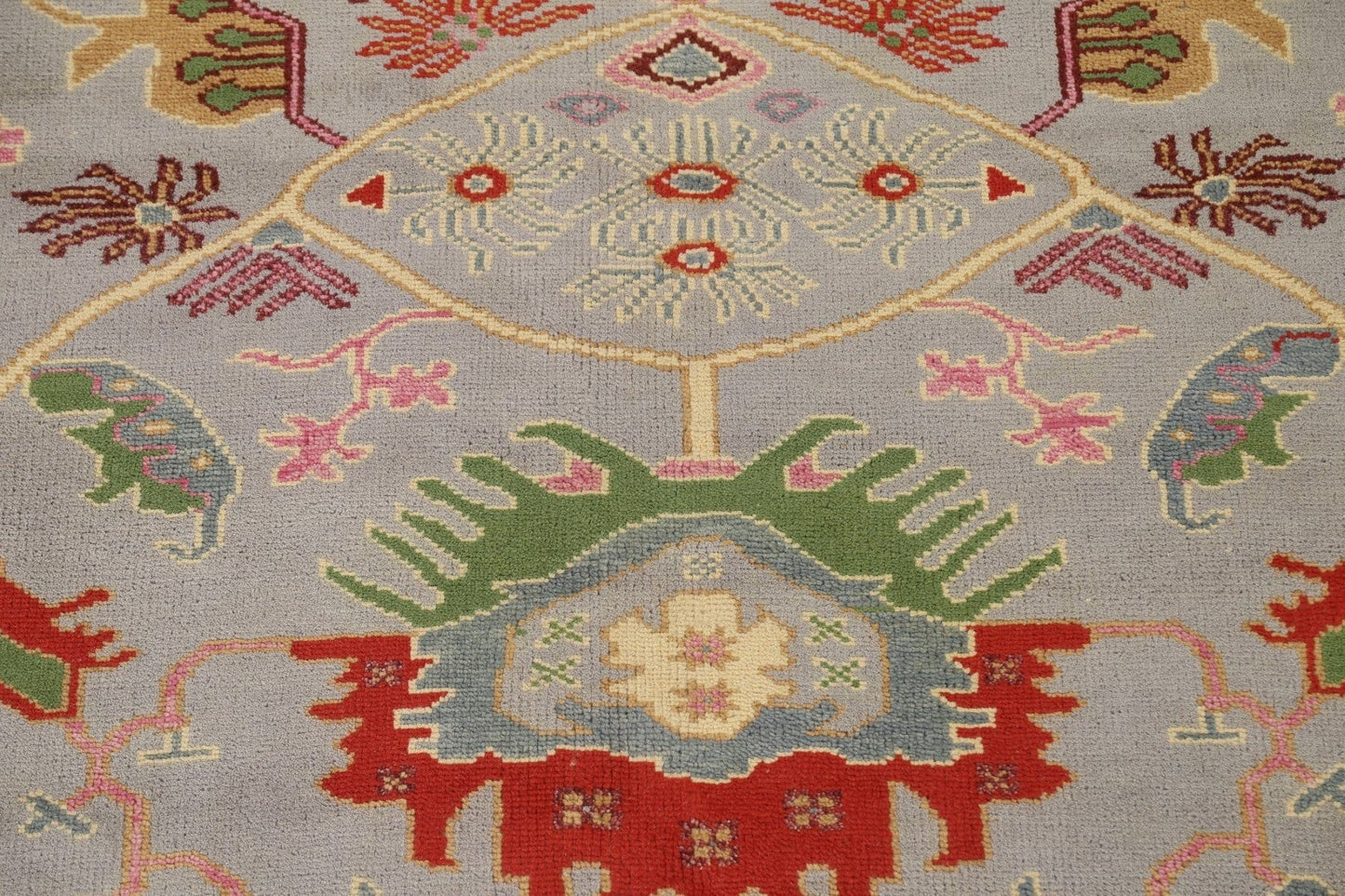 Geometric Heriz Oriental Area Rug 6x9