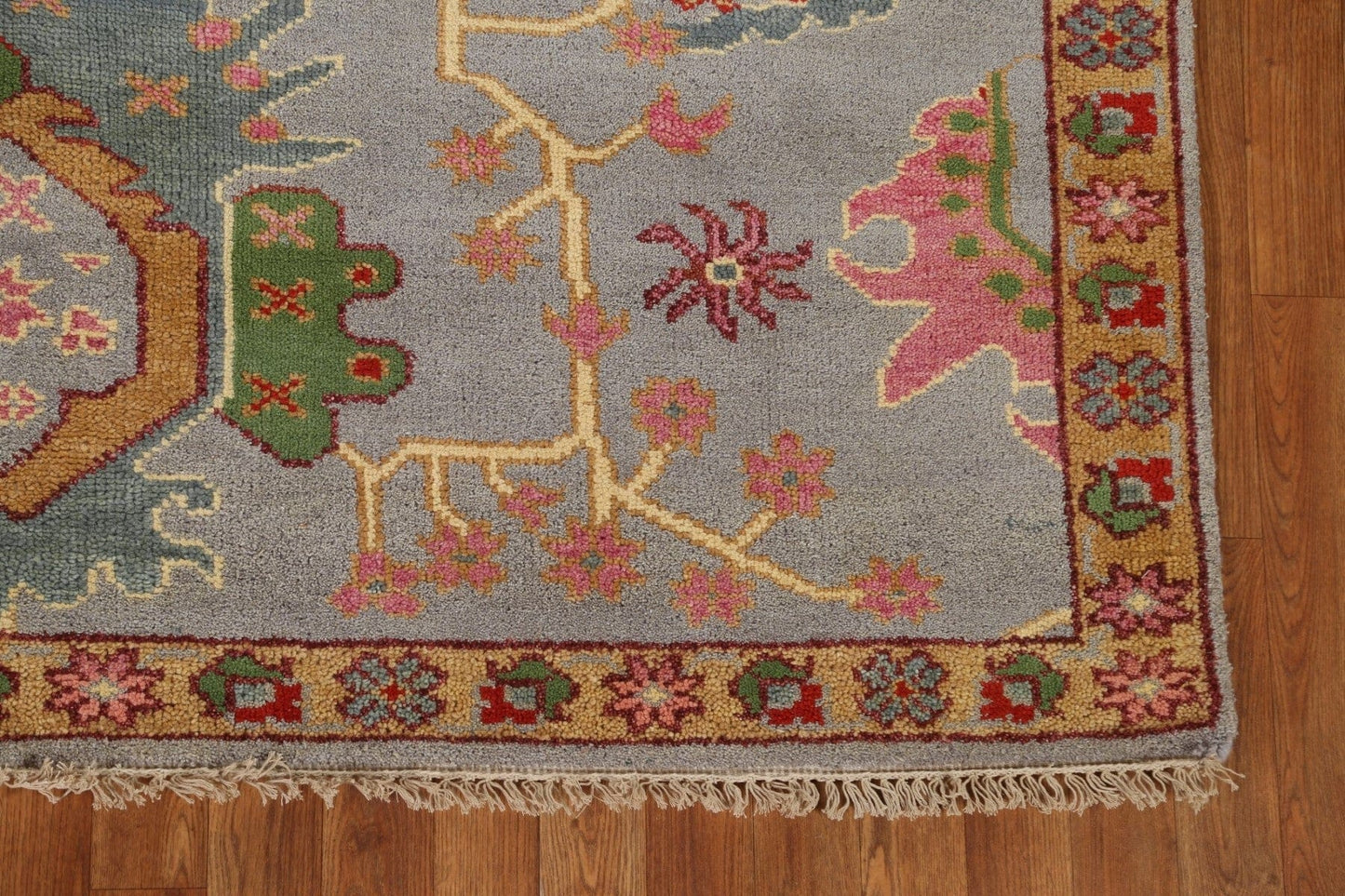 Geometric Heriz Oriental Area Rug 6x9