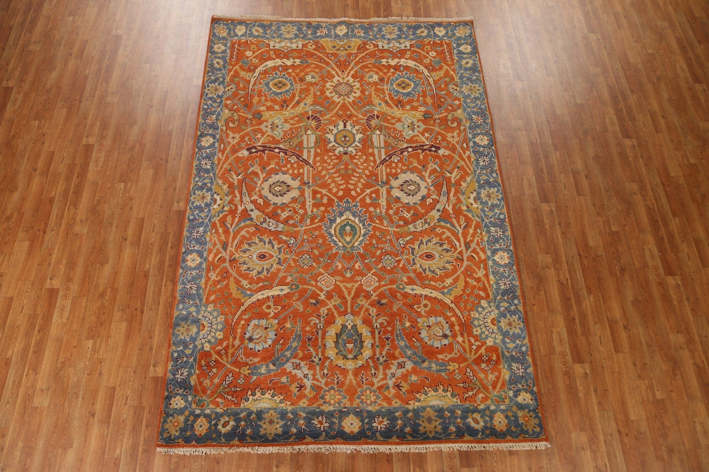 All-Over Heriz Oriental Area Rug 6x10