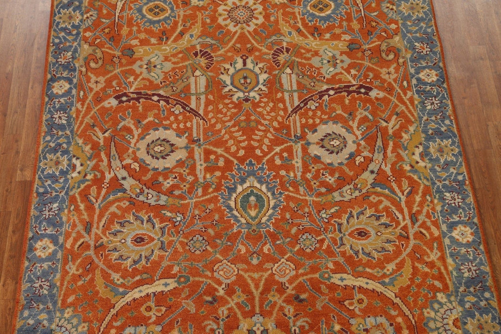 All-Over Heriz Oriental Area Rug 6x10