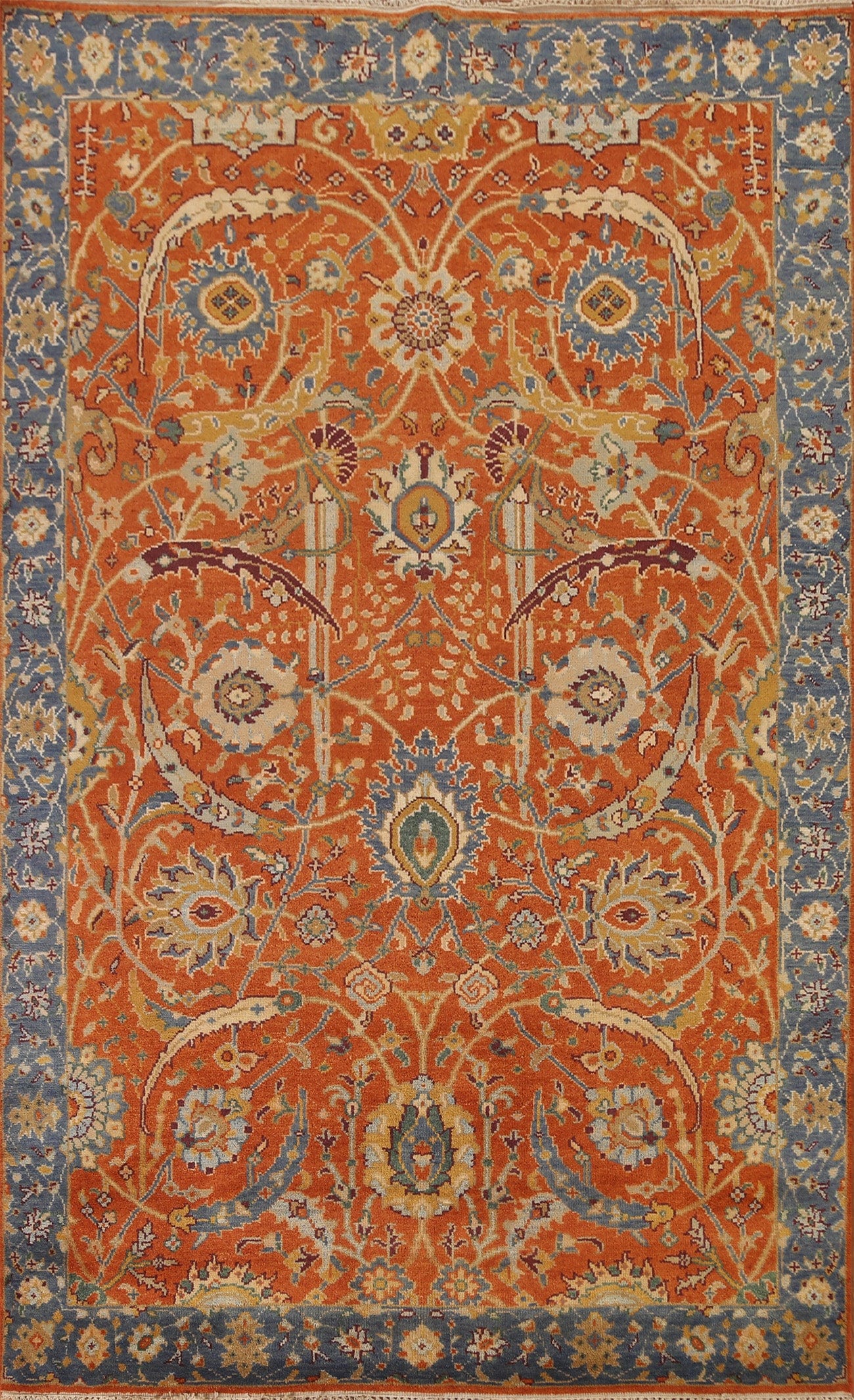 All-Over Heriz Oriental Area Rug 6x10