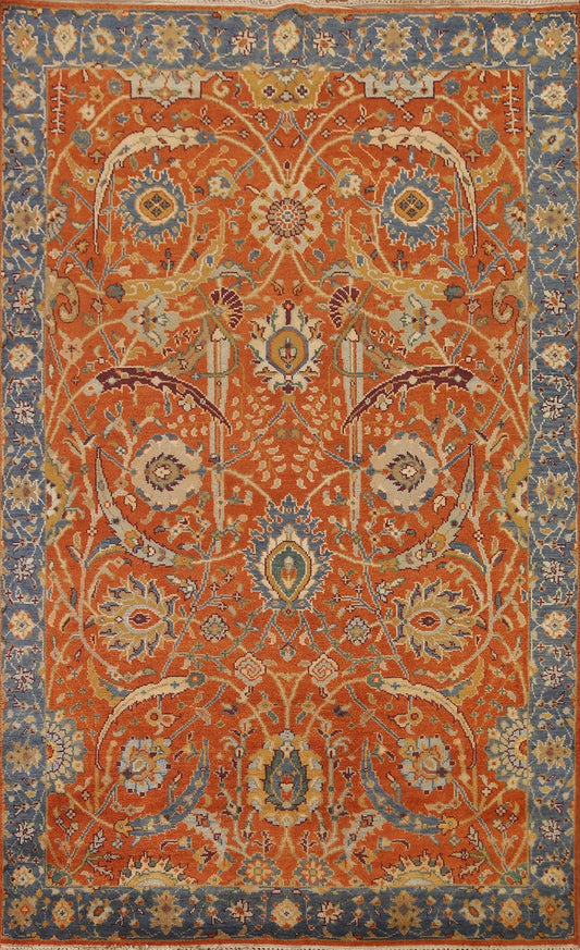 All-Over Heriz Oriental Area Rug 6x10