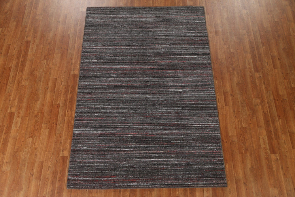 Handmade Gabbeh Oriental Area Rug 5x8