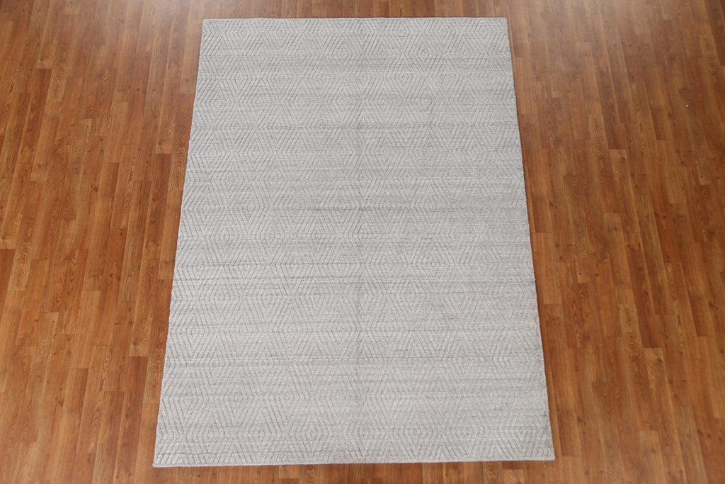 Trellis Gabbeh Oriental Area Rug 5x8