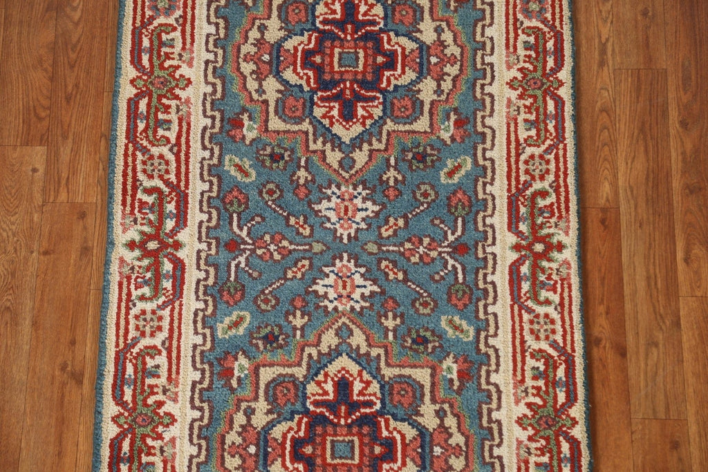 Geometric Heriz Serapi Oriental Rug 3x6