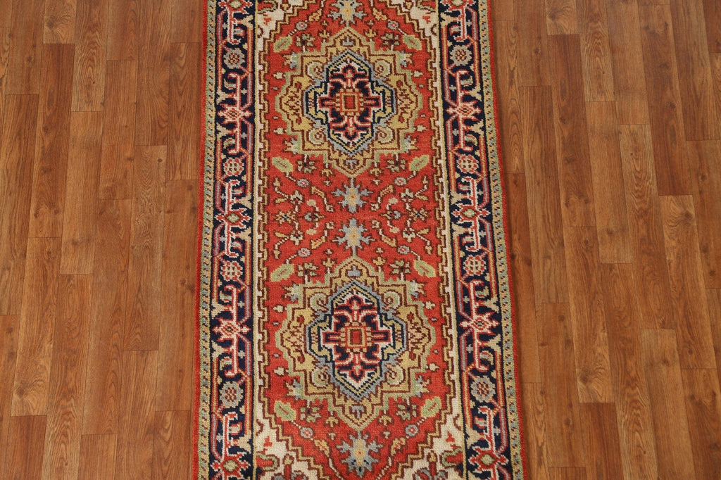 Handmade Heriz Serapi Oriental Rug 3x6