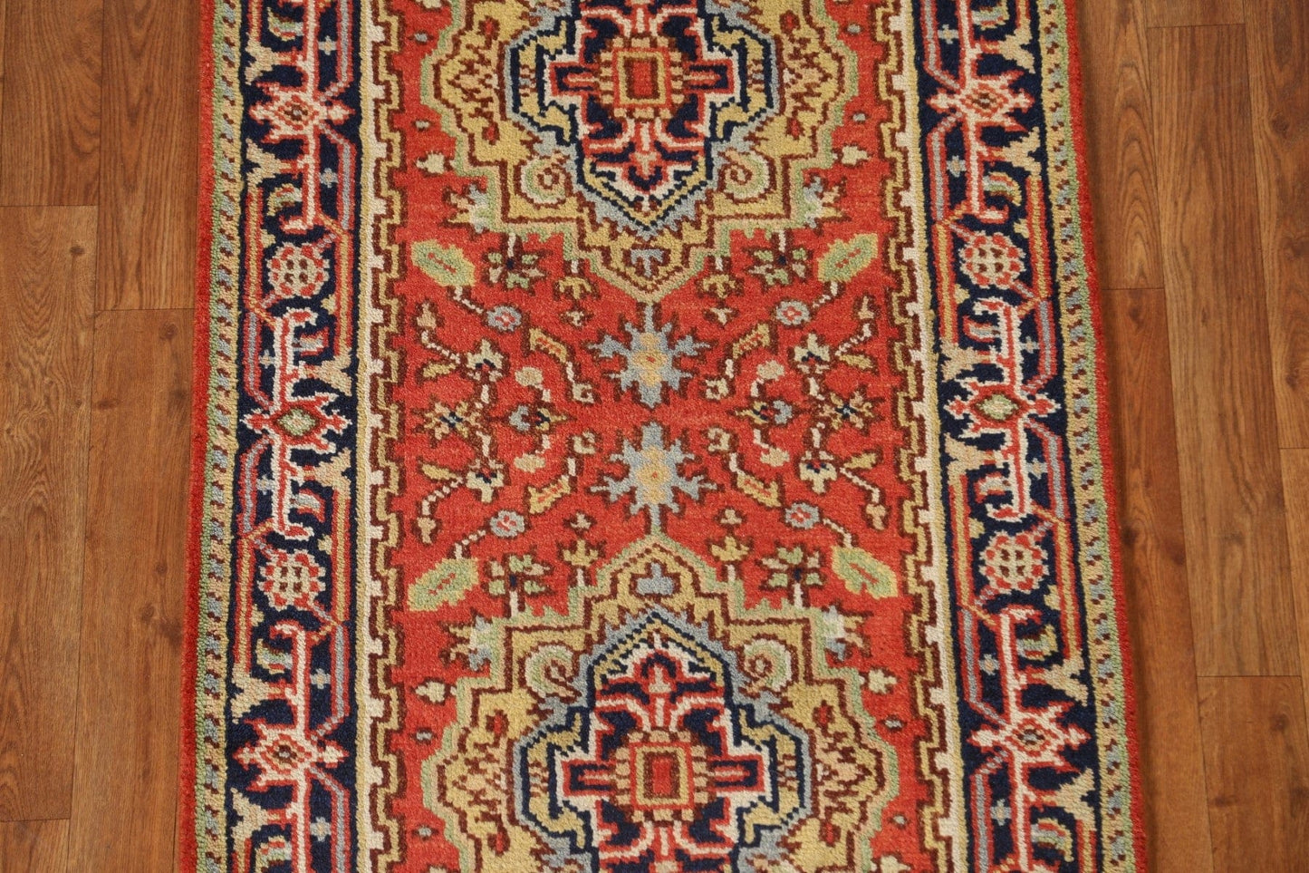 Handmade Heriz Serapi Oriental Rug 3x6