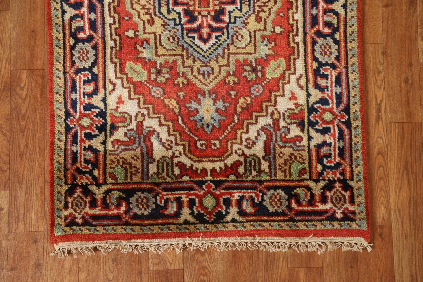 Handmade Heriz Serapi Oriental Rug 3x6