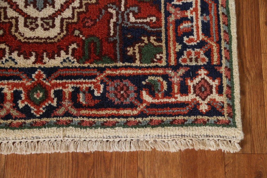 Ivory Heriz Serapi Oriental Runner Rug 3x12