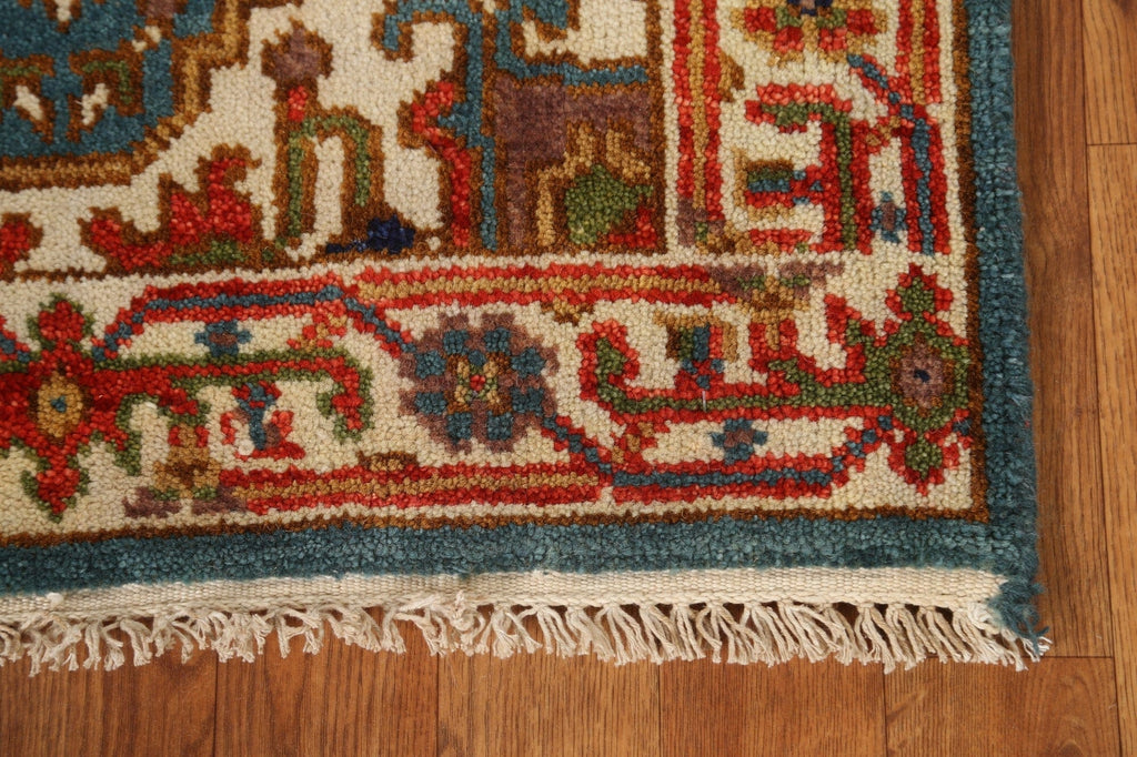 Geometric Heriz Serapi Oriental Runner Rug 3x10