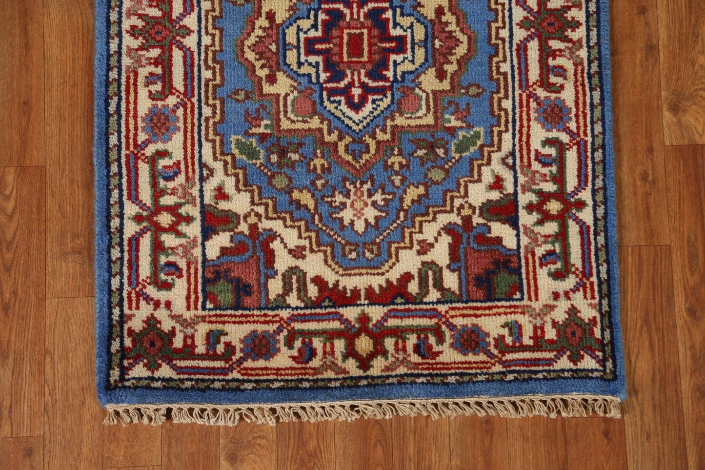 Geometric Heriz Serapi Oriental Runner Rug 3x10