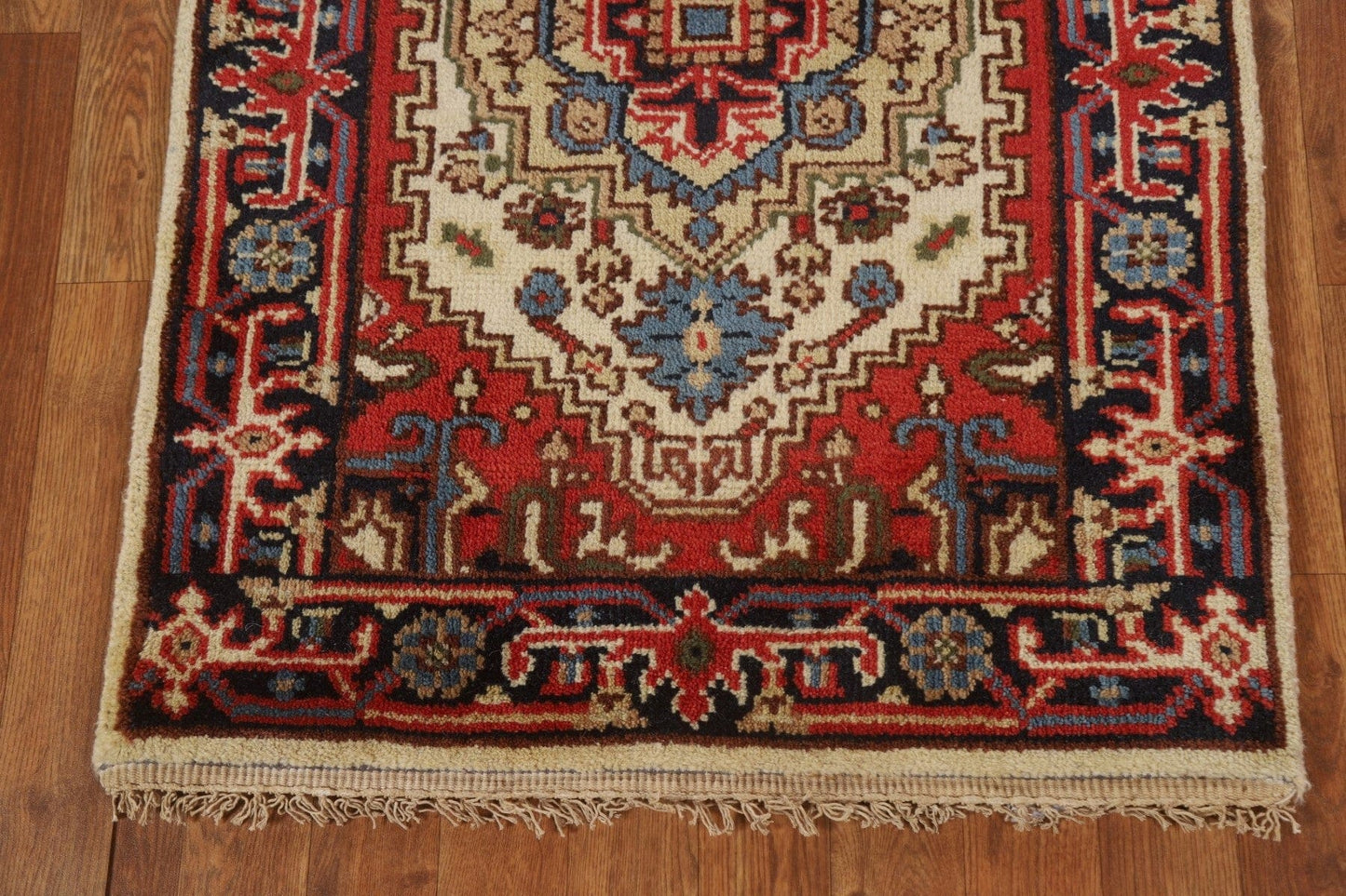 Heriz Serapi Oriental Runner Rug 3x10