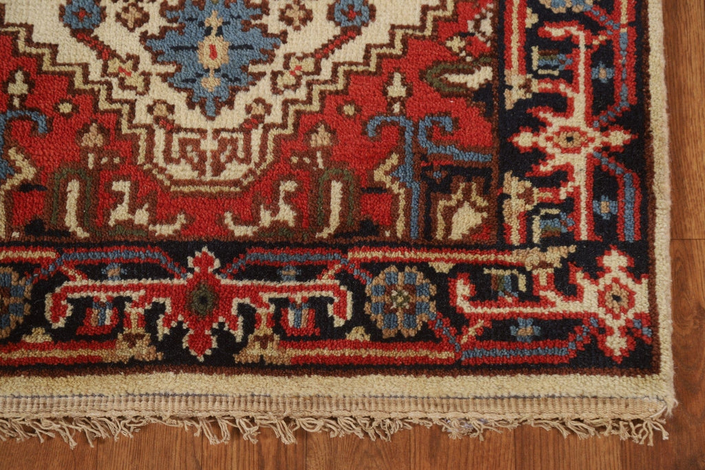 Heriz Serapi Oriental Runner Rug 3x10