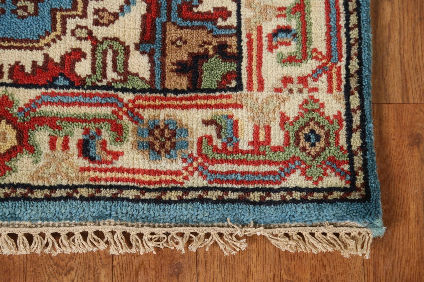 Heriz Serapi Oriental Runner Rug 3x8