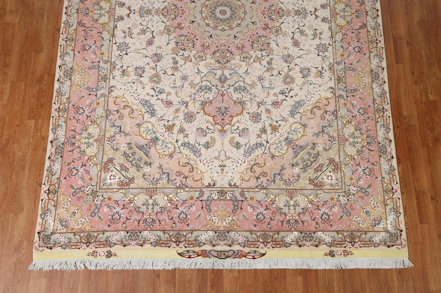 Wool & Silk Tabriz Persian Area Rug 7x10