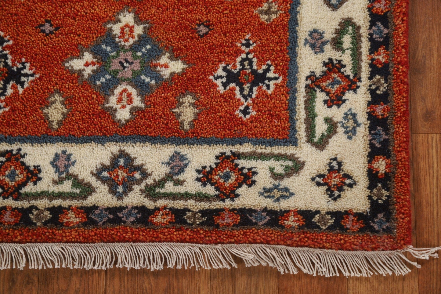 Handmade Kazak Oriental Runner Rug 2x5