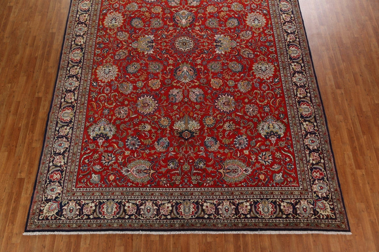 Vegetable Dye Floral Large Tabriz Persian Rug 10x15