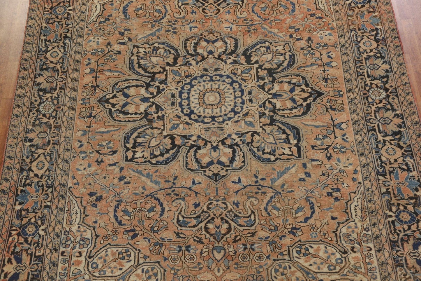 Vintage Wool Heriz Persian Area Rug 10x13