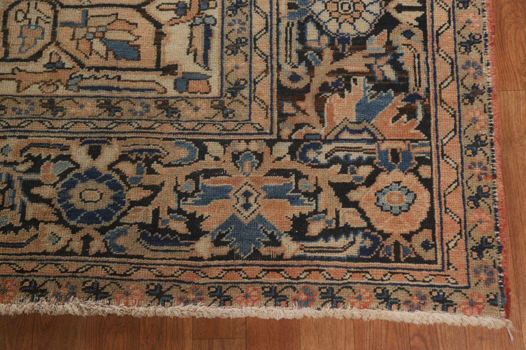 Vintage Wool Heriz Persian Area Rug 10x13