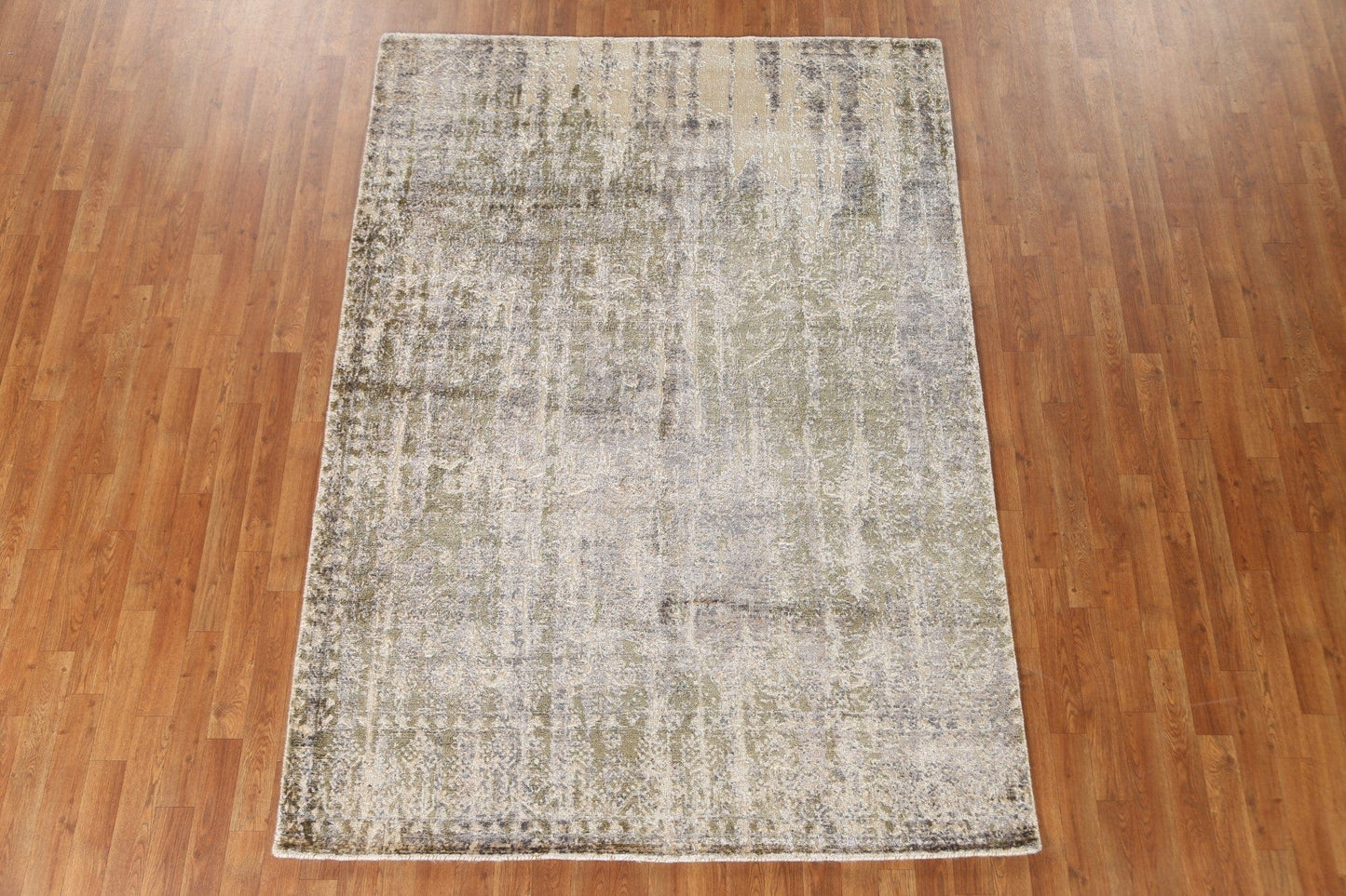 Contemporary Abstract Area Rug 5x8