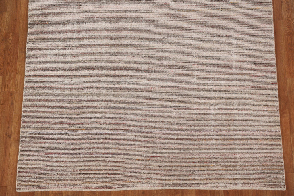 Modern Wool Gabbeh Oriental Area Rug 5x8