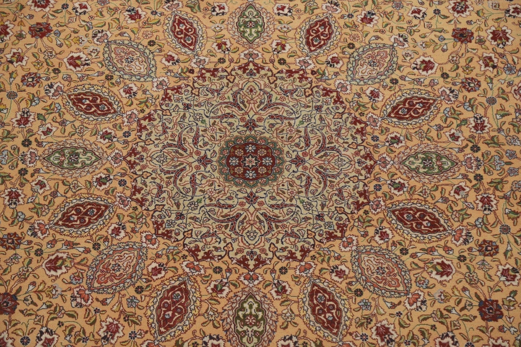 Vegetable Dye Large Tabriz Persian Rug 11x16