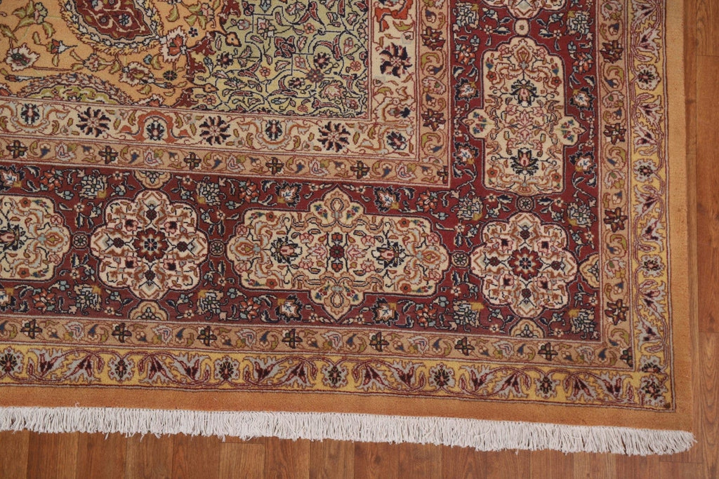 Vegetable Dye Large Tabriz Persian Rug 11x16