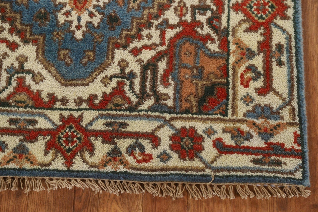 Light Blue Heriz Oriental Area Rug 3x5