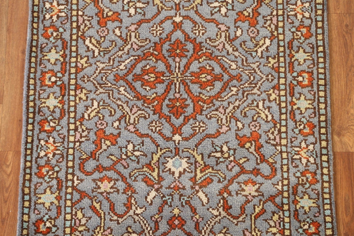 All-Over Wool Heriz Oriental Area Rug 3x5