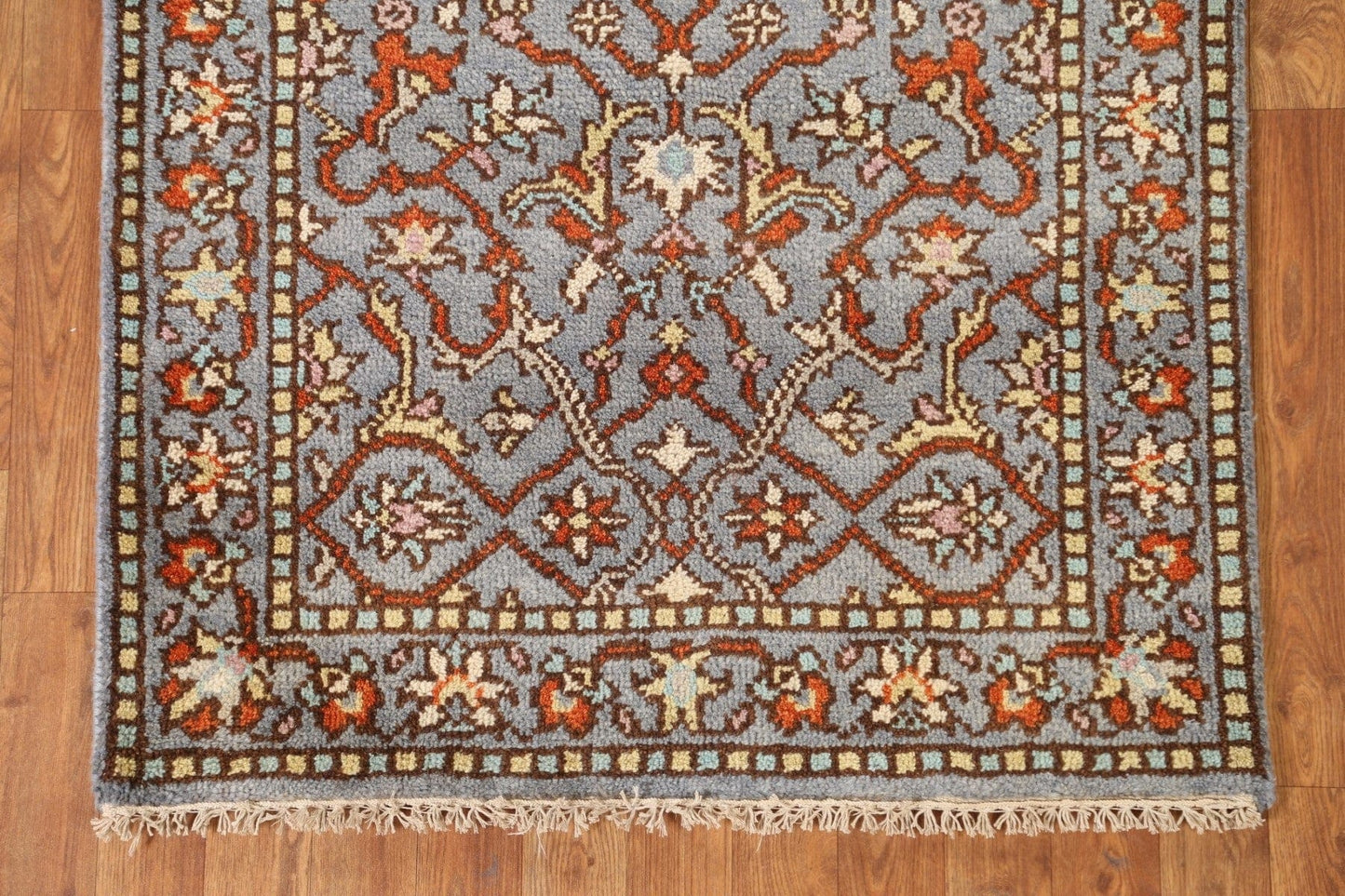 All-Over Wool Heriz Oriental Area Rug 3x5