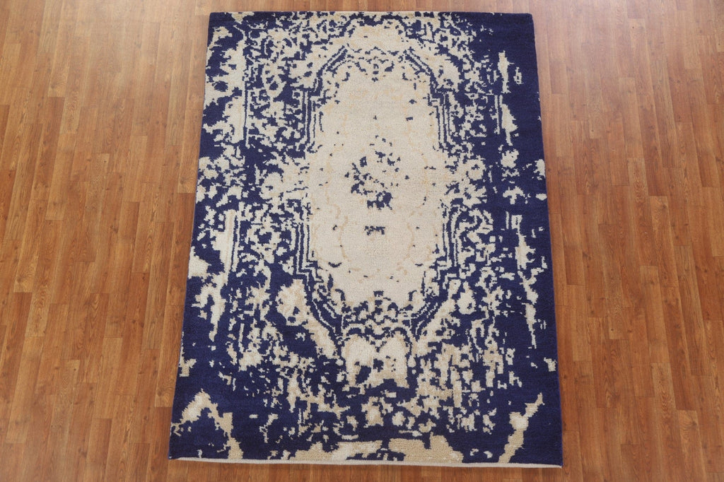 Abstract Moroccan Oriental Area Rug 5x7