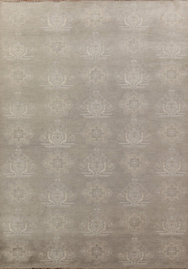 All-Over Wool Moroccan Oriental Area Rug 8x10