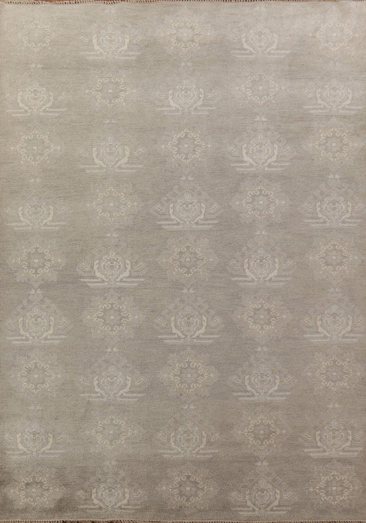 All-Over Wool Moroccan Oriental Area Rug 8x10