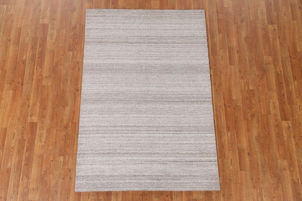 Modern Gabbeh Oriental Area Rug 4x6