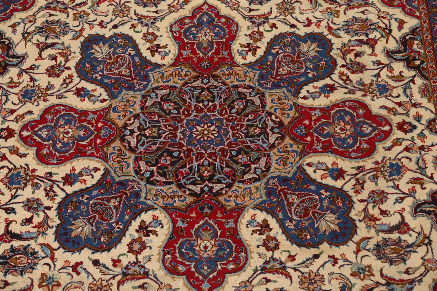 Vintage Floral Kashmar Persian Area Rug 10x12