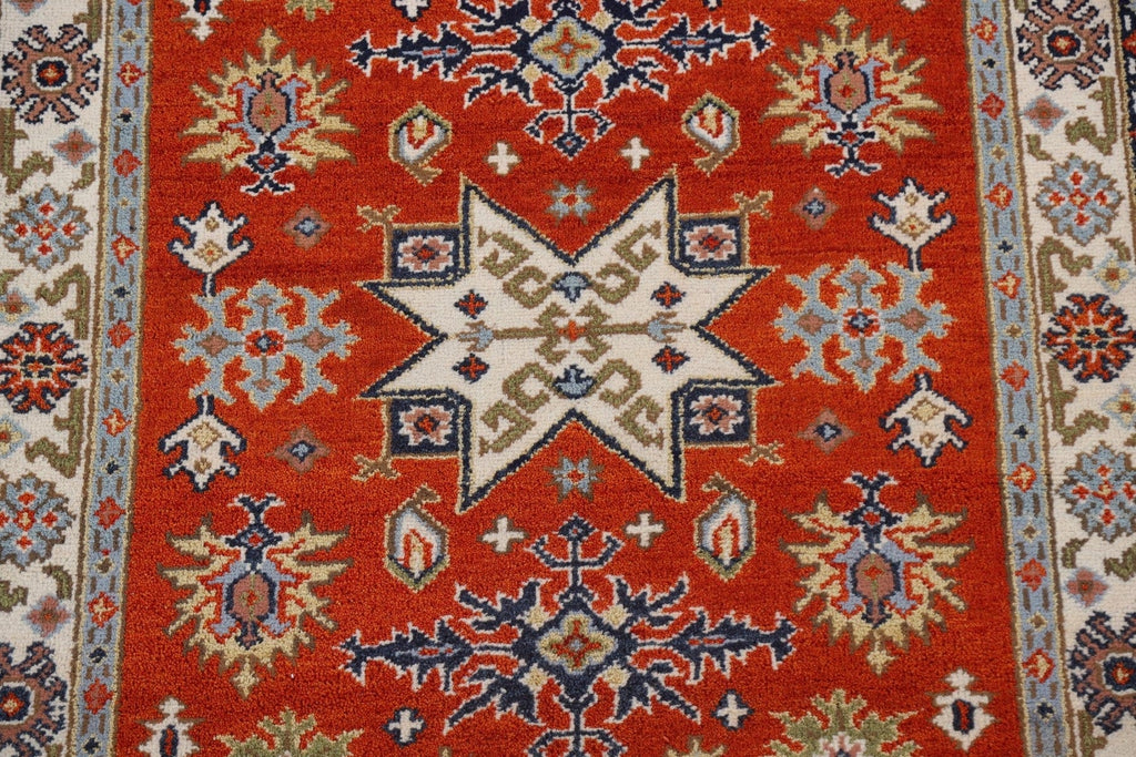 Handmade Kazak Oriental Area Rug 5x8