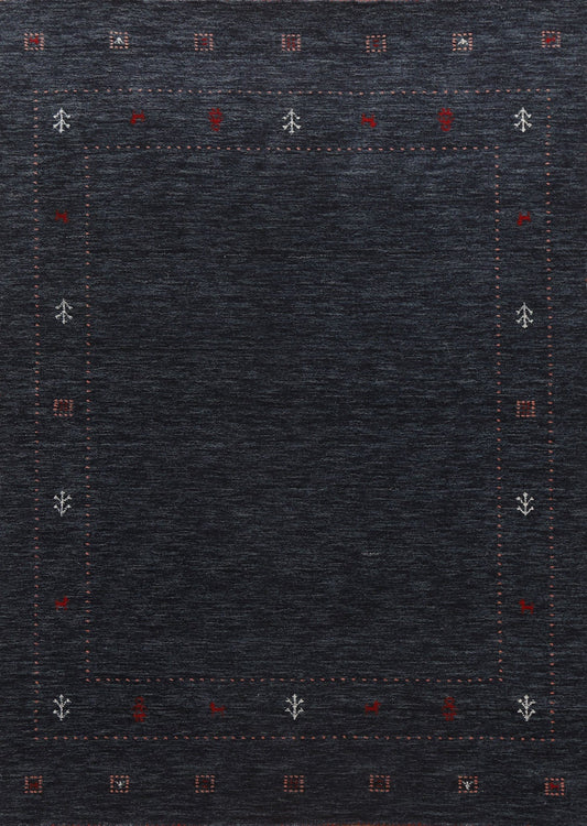 Tribal Gabbeh Oriental Area Rug 6x7