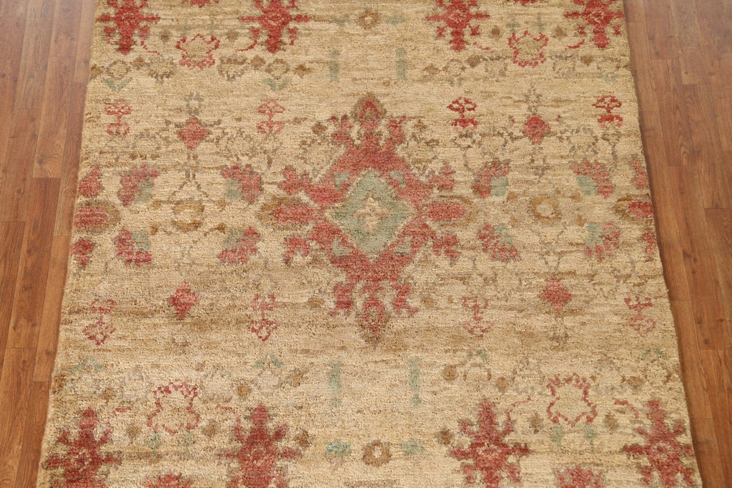 Jute & Wool Abstract Oriental Area Rug 6x9