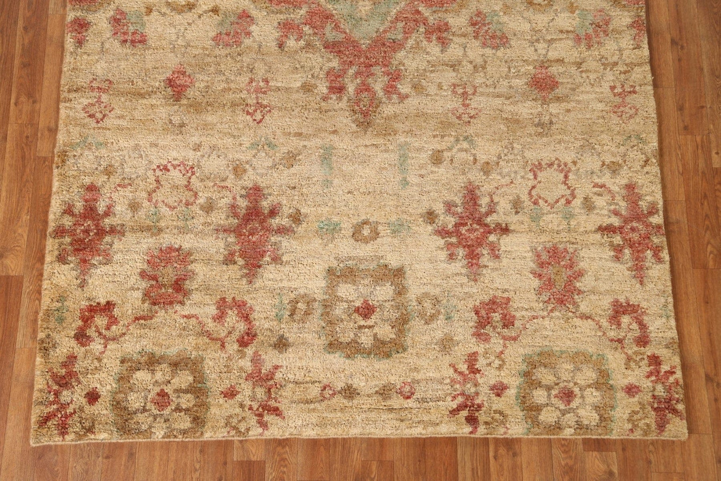 Jute & Wool Abstract Oriental Area Rug 6x9