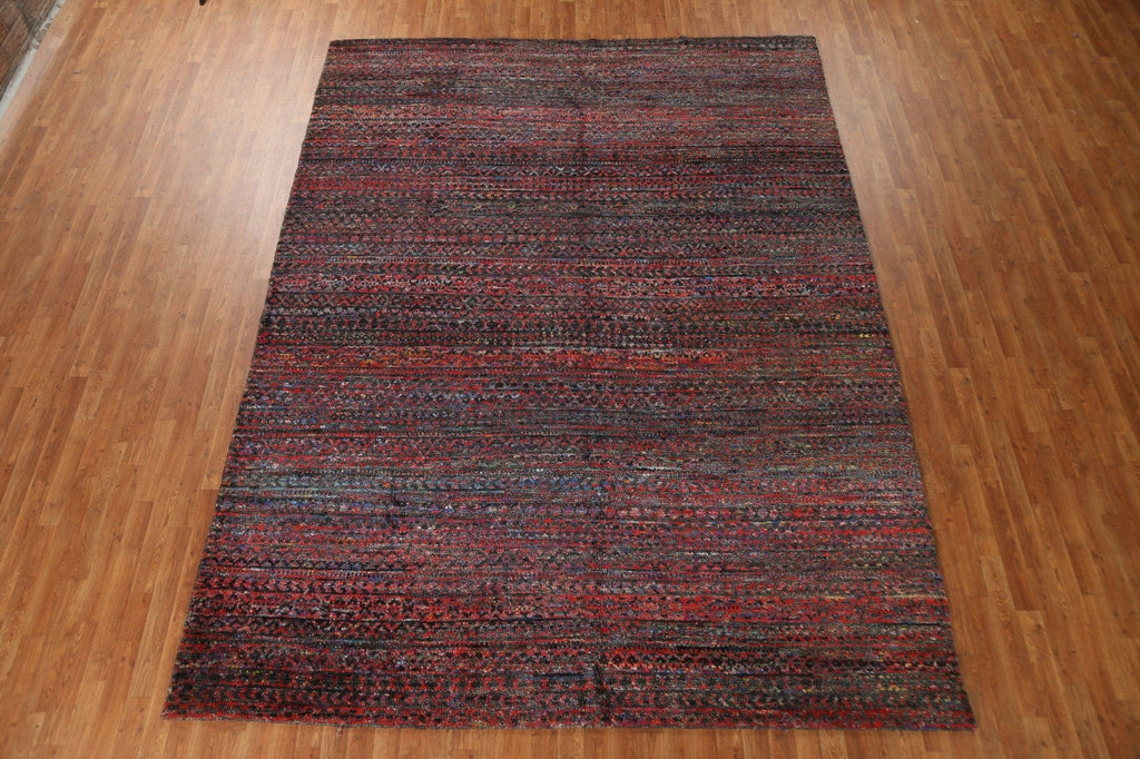 Abstract Oriental Area Rug 9x11