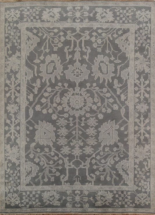 Geometric Oushak Oriental Area Rug 8x10