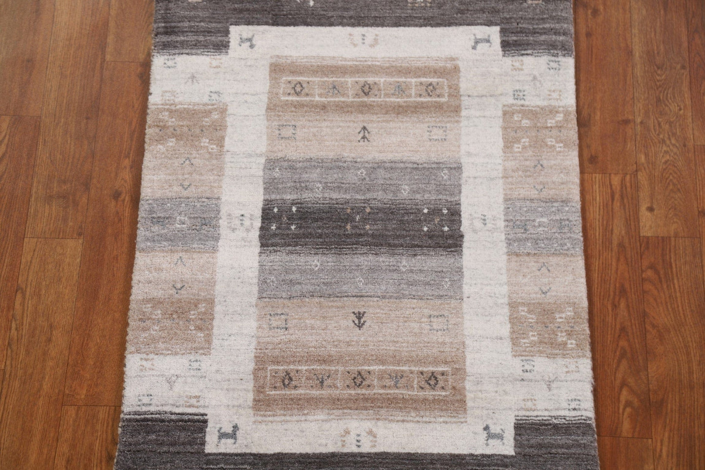 Tribal Gabbeh Area Rug 2x3