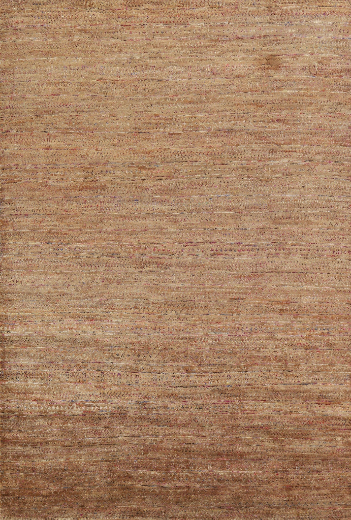 Brown Contemporary Area Rug 7x11