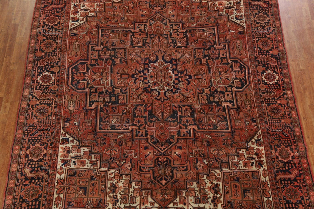 Vintage Heriz Persian Area Rug 10x13